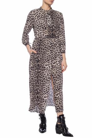‘kristen’ dress with leopard print, zdjęcie 2 ‘kristen’ dress with leopard print od AllSaints